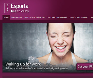 Esporta Health Clubs - Homepage