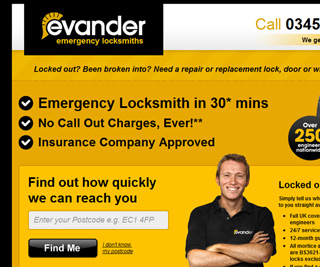 www.evanderlocksmiths.co.uk - Homepage